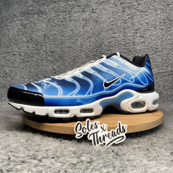 Nike Air Max Plus 'Light Photography' Size 11 Men Blue Ice White DZ3531-400 - Picture 4 of 7